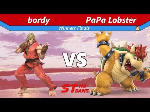 St. No Bans #11 - bordy (Ken) vs PaPa Lobster (DK, Bowser) - Winners Finals - SSBU