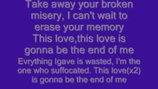 End of me Apocalyptica -lyrics!!!!!!!!