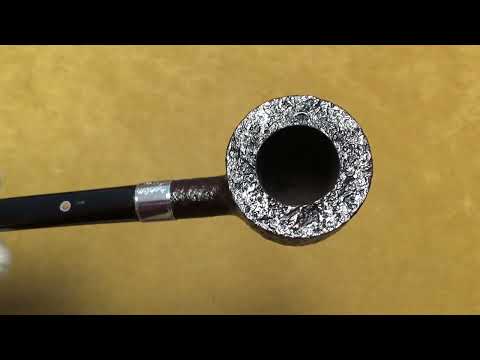 Pipa Ashton Pebble Grain X con vera in argento - Light Bent Pot - ASH43