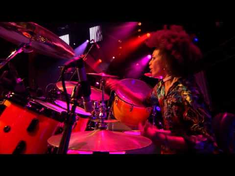 Mr Carlos Santana & his Wife (great drummer) Live 2011