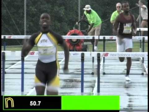 Boys 400m Hurdles Final Heat 5 - New Balance Outdoor Nationals 2011