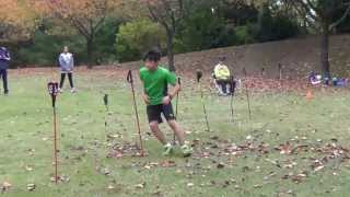 preview picture of video '20131103 山形県酒田市の松山スキー場（人工ゲレンデ）にて２'