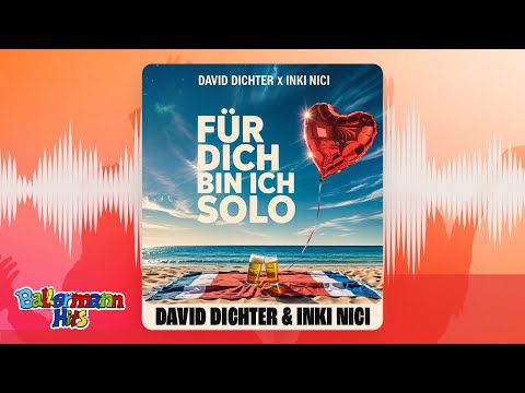 David Dichter feat. Inki Nici - Für dich bin ich solo (Offizieller Visualizer)
