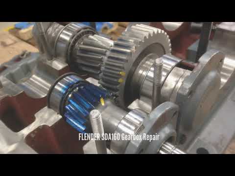 FLENDER SDA160 Gearbox Repair | GBS International