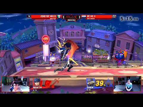 Arcane 2018: MKLeo (Marth) vs Mr.R (Sheik) - Winners Finals