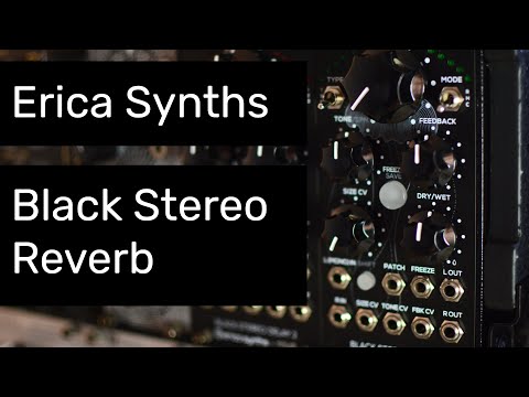 Erica Synths Black Stereo Reverb 2023 image 6