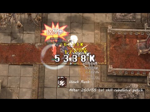[iRO Chaos] [Wind Hawk] [Auto Attack]  After 260/55 Lvl skill rebalance patch