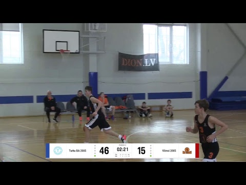 BBBL boys U14 Turku Basketball Academy 2005 vs   Viimsi 2005