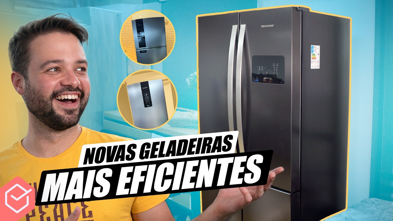 GELADEIRAS ECONÔMICAS e CHEIAS DE FUNÇÕES NOVAS! // BRASTEMP BRE59, BRM56 e BRO85