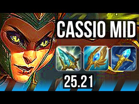 CASSIOPEIA vs IRELIA (MID) | KR Master | 25.21