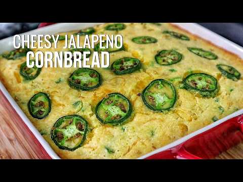 Cheesy Jalapeño Cornbread with a Twist You Didn’t See Coming
