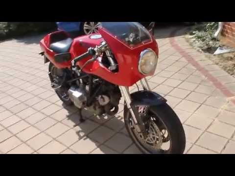 Vee Two Alchemy Ducati idling down