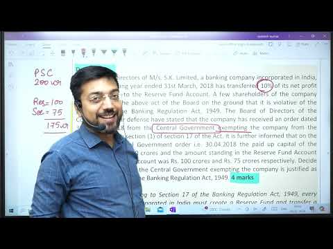 Banking Regulation Class 2 By CA Raghav Goel