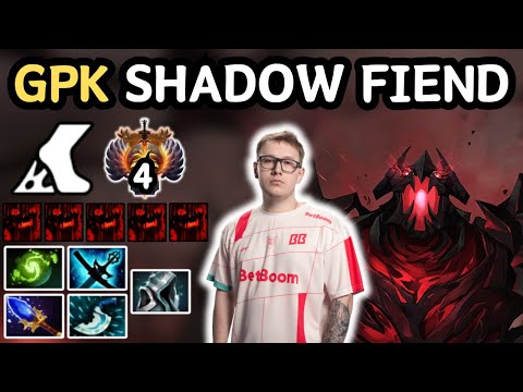 🔥 GPK SHADOW FIEND Midlane Highlights 7.36c 🔥 RANK 4 GPK - Dota 2