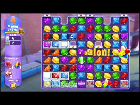 Wonka's World of Candy Level 388 - NO BOOSTERS + FULL STORY 🍫 | SKILLGAMING ✔️