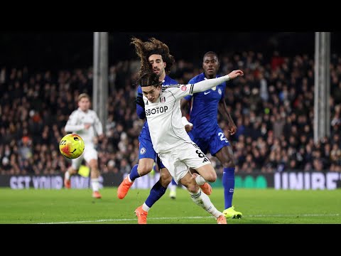 🟥 Marc Cucurella SENT OFF with straight RED CARD vs Fulham  | Cucurella red card vs Fulham 