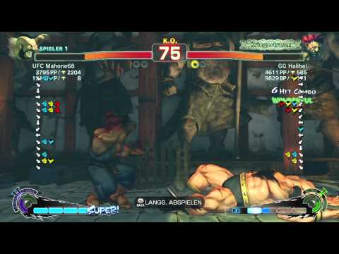 UFC Mahone68 ( Zangief ) Vs GG Halibel ( Akuma ) Arcade Edition 2012