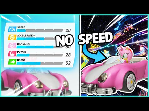 How Bad Is The SLOWEST Build in Sonic Racing Crossworlds?