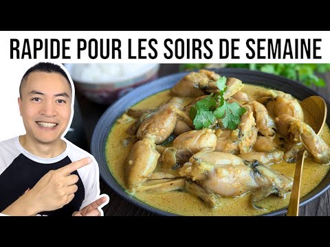 Curry de Cuisses de Grenouilles (TRÈS FACILE) - HOP DANS LE WOK
