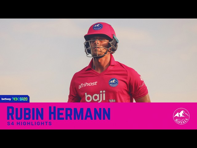Rubin Hermann | S4 | Highlights  | Betway SA20