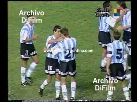 DiFilm - Argentina vs Colombia 2 a 1 (1996)