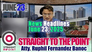 Download lagu STRAIGHT TO THE POINT  |  Hunyo 23, 2025 - Lunes mp3