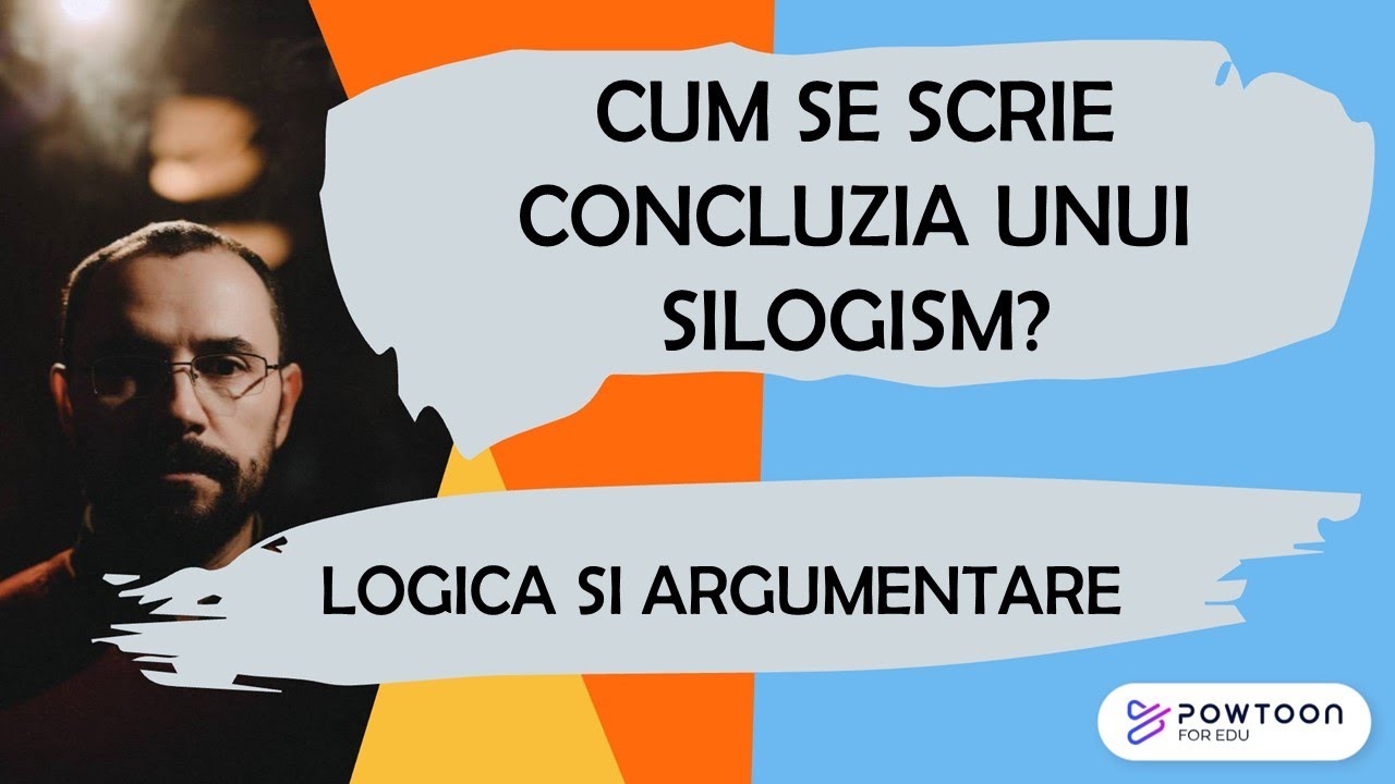 Logica si argumentare - Cum se scrie concluzia unui silogism respectand legile silogismului