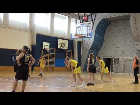 BK Vyškov - Tišnov U17 dívky 9.3.2019 1.záp (51:54)