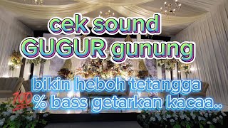 Download lagu CEK SOUND-GENDING GUGUR GUNUNG -BASS TANDES #gugurgunung #ceksoundhoreg #CEKSOUNDGENDING mp3