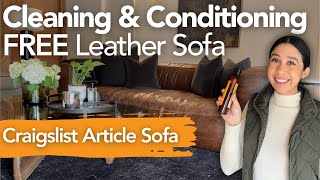 Leather Sofa Care - Cleaning & Conditioning | Leather Honey Review (Not Sponsored)