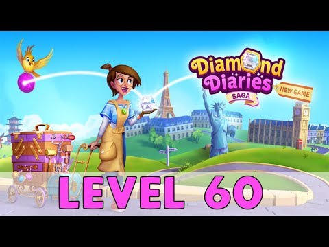 Diamond Diaries Saga Level 60 (No Boosters)