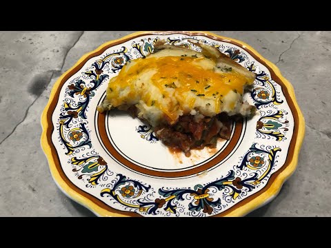Tomato and Green Bean Casserole (Shepherds Pie)