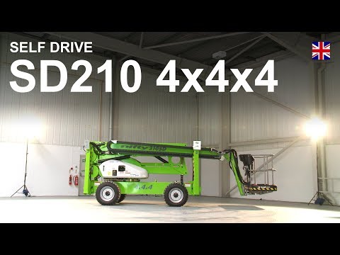 Niftylift SD210 4x4x4 — myndband