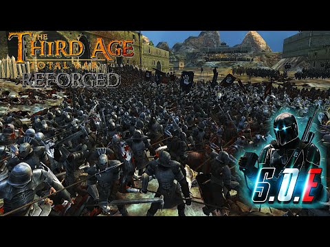 City In The Mountains Under Siege - Third Age Reforged