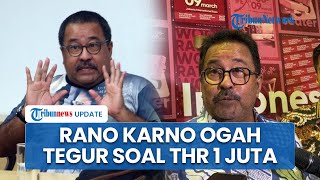 Meski Edaran Beri THR Rp 1 Juta di Jakbar Tuai Polemik, Rano Karno Ogah Tegur Pengurus RW