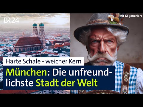 Die Landeshauptstadt München wurde zur unfreundlichsten Stadt der Welt gewählt | Abendschau | BR24