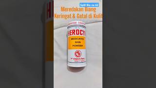 Download lagu Review Bedak Herocyn - Bedak obat untuk meredakan gatal dan biang keringat #shorts mp3