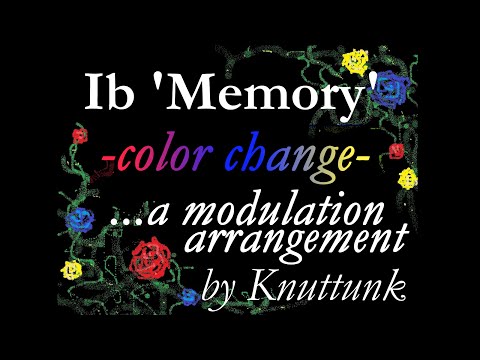 【Ib】記憶 Memory - Piano Modulation Arrangement【転調アレンジ・ピアノで弾いてみた】