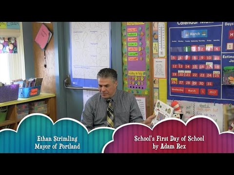 Ethan Strimling - Read Across America Day at Hall Elementary March 2, 2017