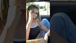 Download lagu GIRLFRIEND DRIVES MY TURBO NEW EDGE MUSTANG W/NO PROBLEM WHATSOEVER!? (NO POWER STEERING) #SHORTS mp3