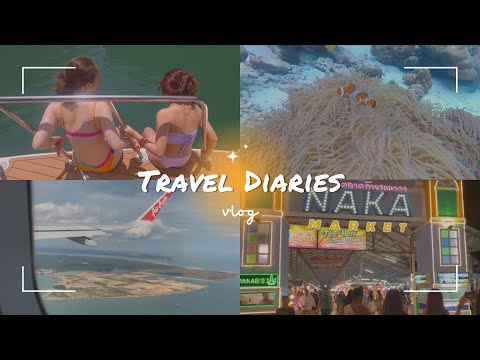 #03 travel diaries | Phuket vlog | snorkeling | surfing