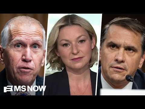 Epstein survivor describes run-in with Sen. Tillis amid Blanche nomination chaos