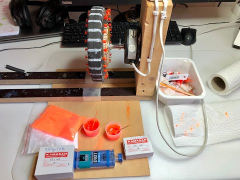 Värikoukun valmistus