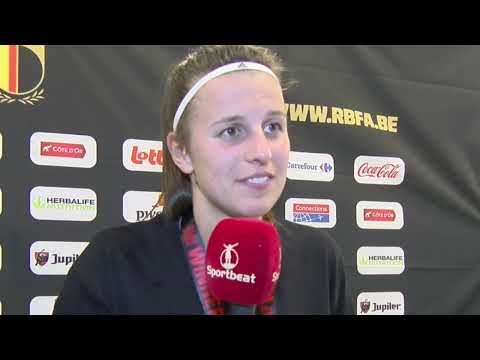 Interview met RSC Anderlecht speelster Laura De Neve na de Finale van de Beker van België 2022