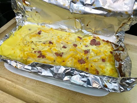 FOODIE FRIDAYS | Grilled Breakfast Scramble Foil Pack