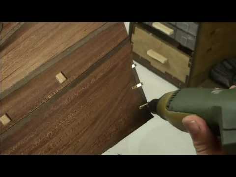 Colocación del timón en el casco