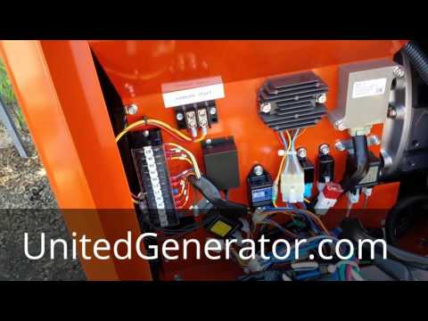 Auto Start for Diesel Generators featuring a Kubota Diesel Generator