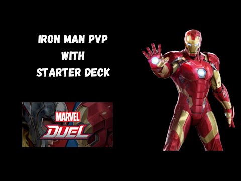 Iron Man Casual PVP with Starter Deck (Gameplay No Commentary) - Marvel DUEL