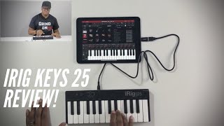 Video thumbnail for IK Multimedia iRig Keys 25 Review by John Mike
