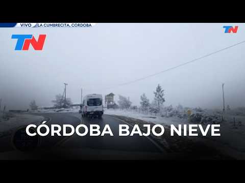 CÓRDOBA BAJO NIEVE: manto blanco en La Cumbrecita